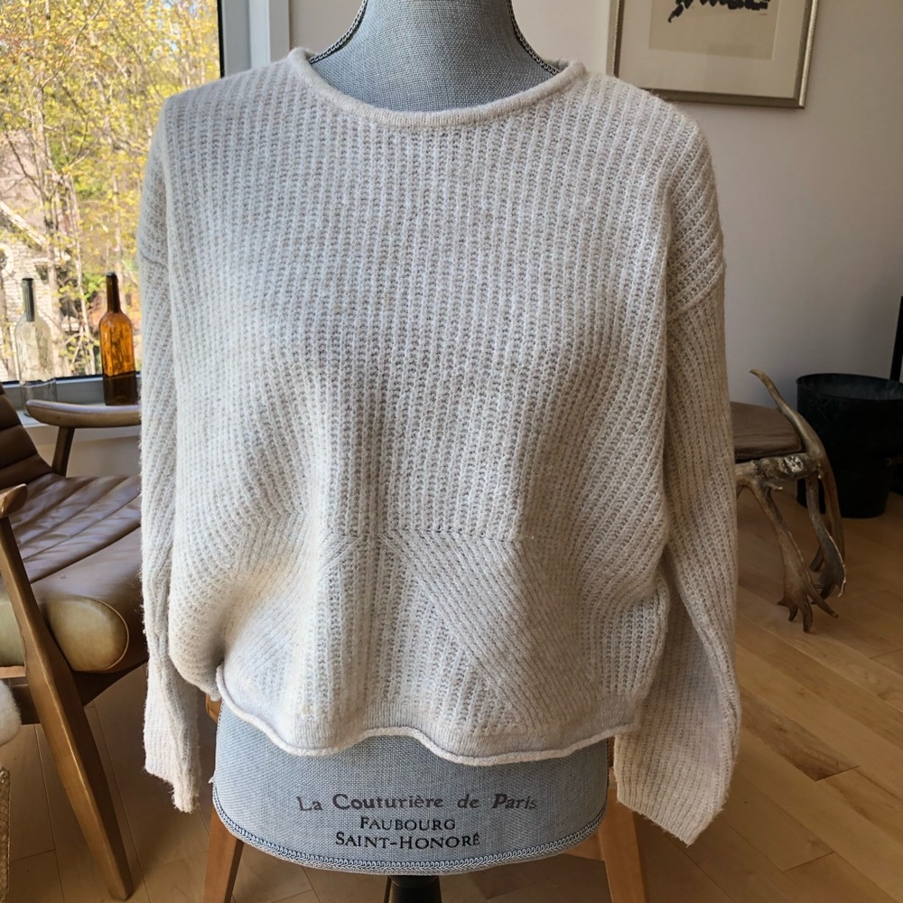 Sandwich Cozy Cream Sweater